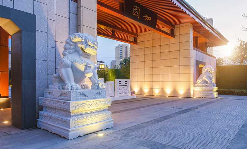 石獅子實(shí)景,天安門(mén)石獅子 石獅子實(shí)景,天安門(mén)石獅子