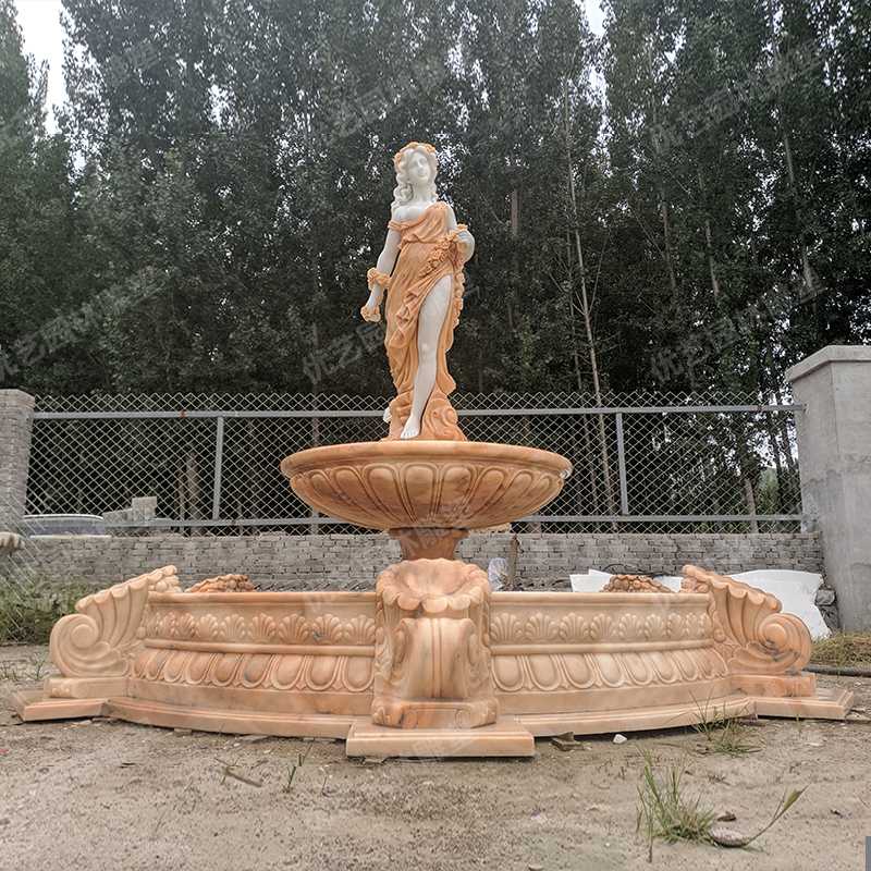 石雕人物噴泉 石雕人物噴泉