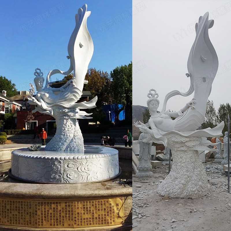 槐花仙子雕塑 槐花仙子雕塑